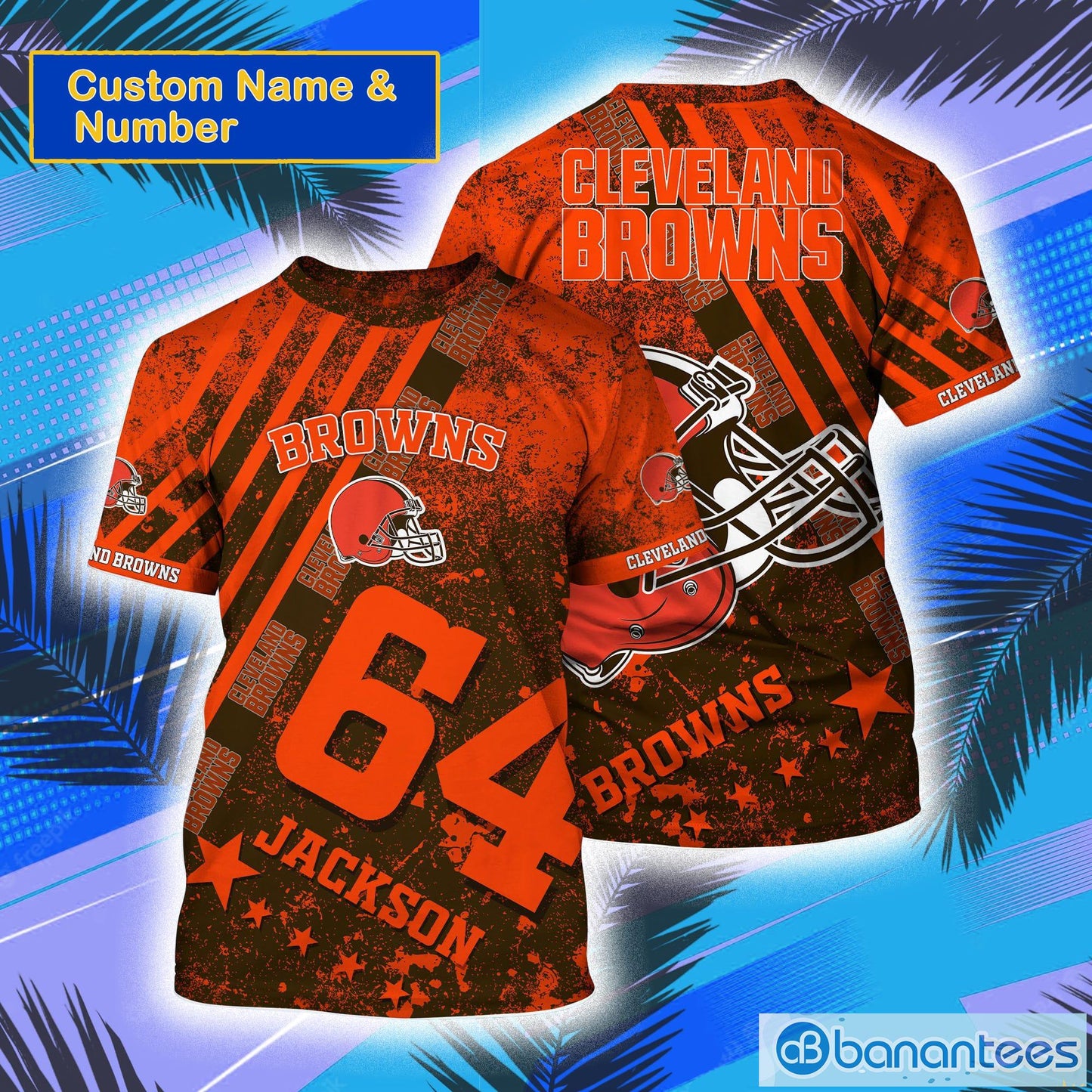 Cleveland Browns Personalized T-Shirt BGTS575