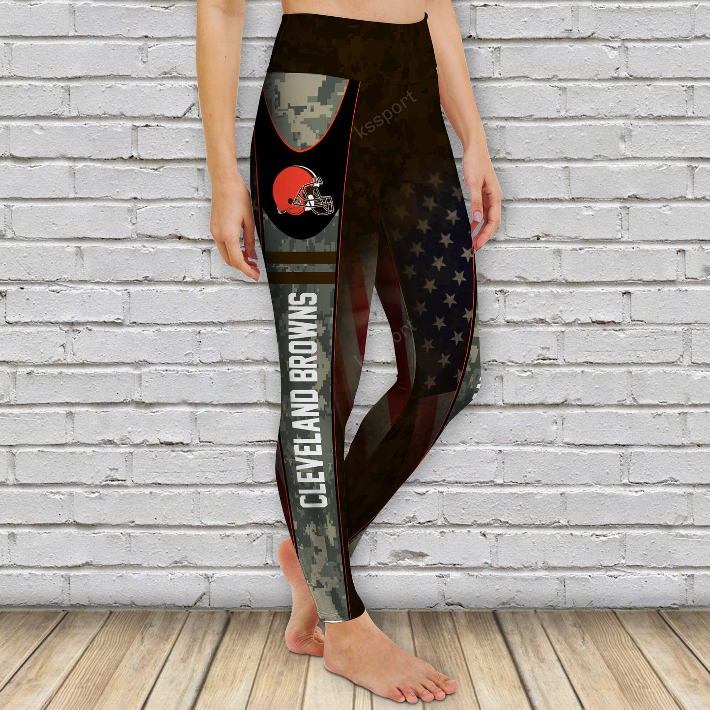 Cleveland Browns Personalized Leggings And Hoodie BG70