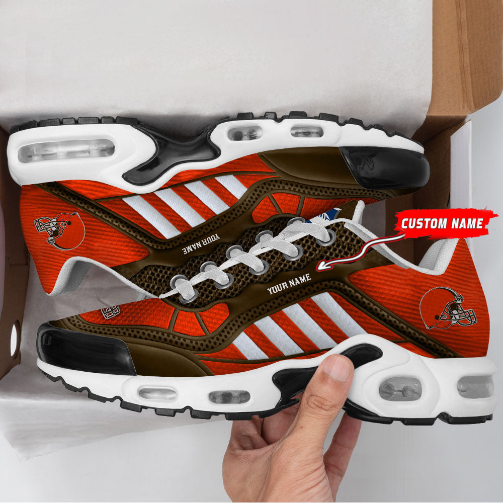Cleveland Browns Personalized Plus T-N Youth Sneakers BG142