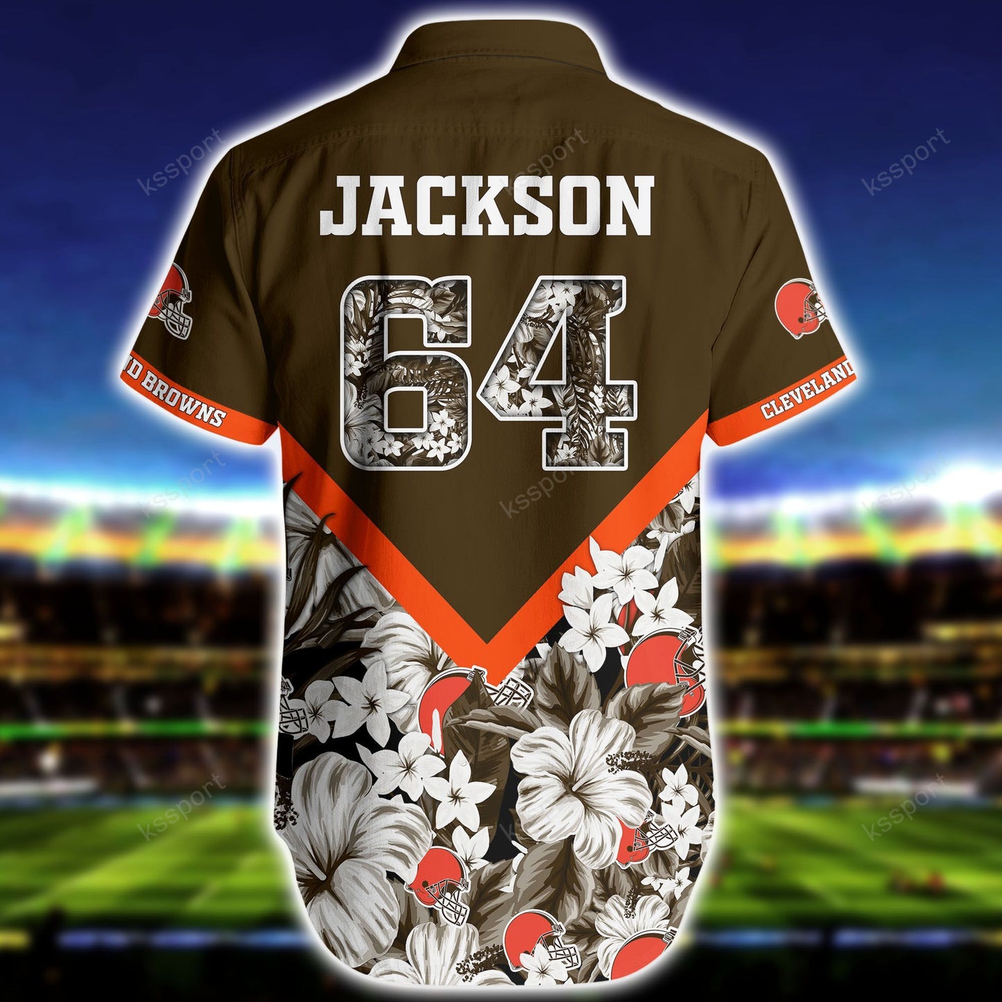 Cleveland Browns Personalized Shirt and Shorts BG276