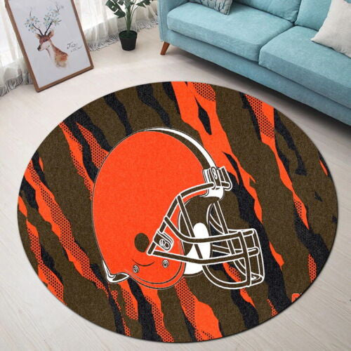 Cleveland Browns Round Rug 43