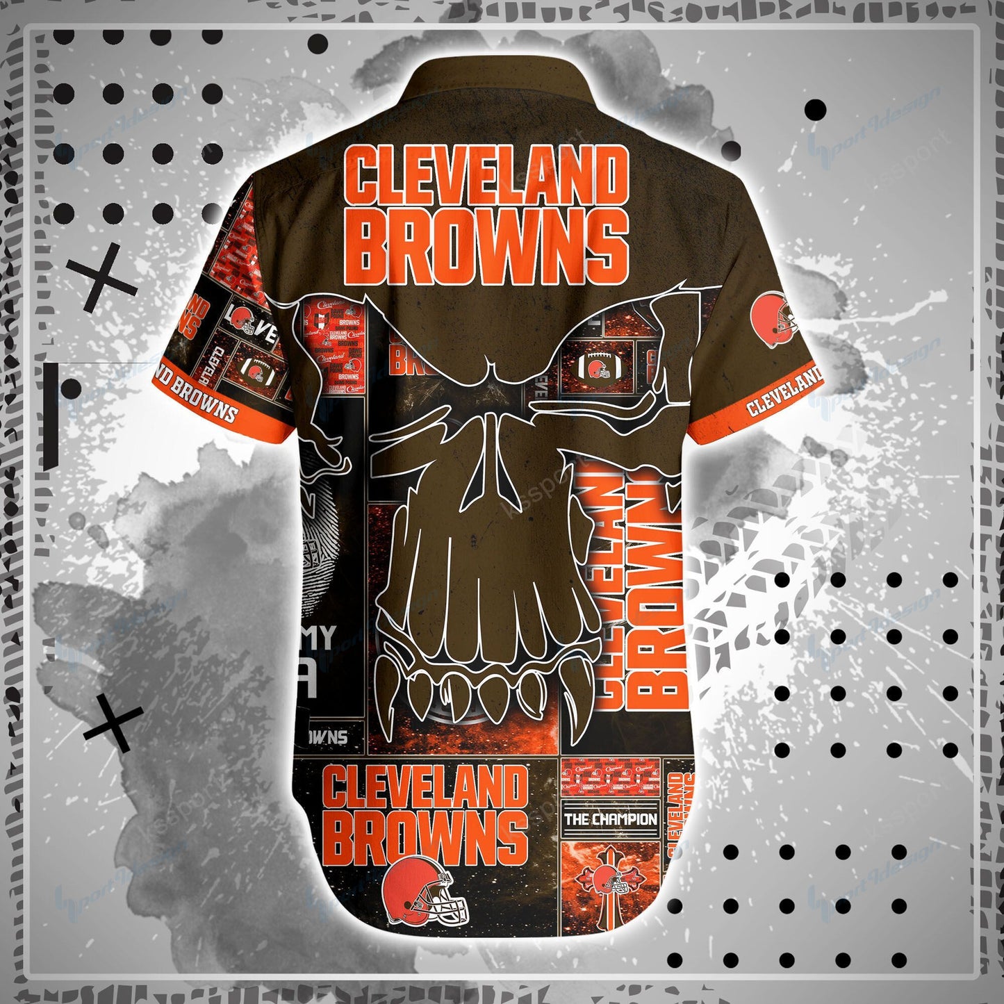 Cleveland Browns Shirt and Shorts BG104