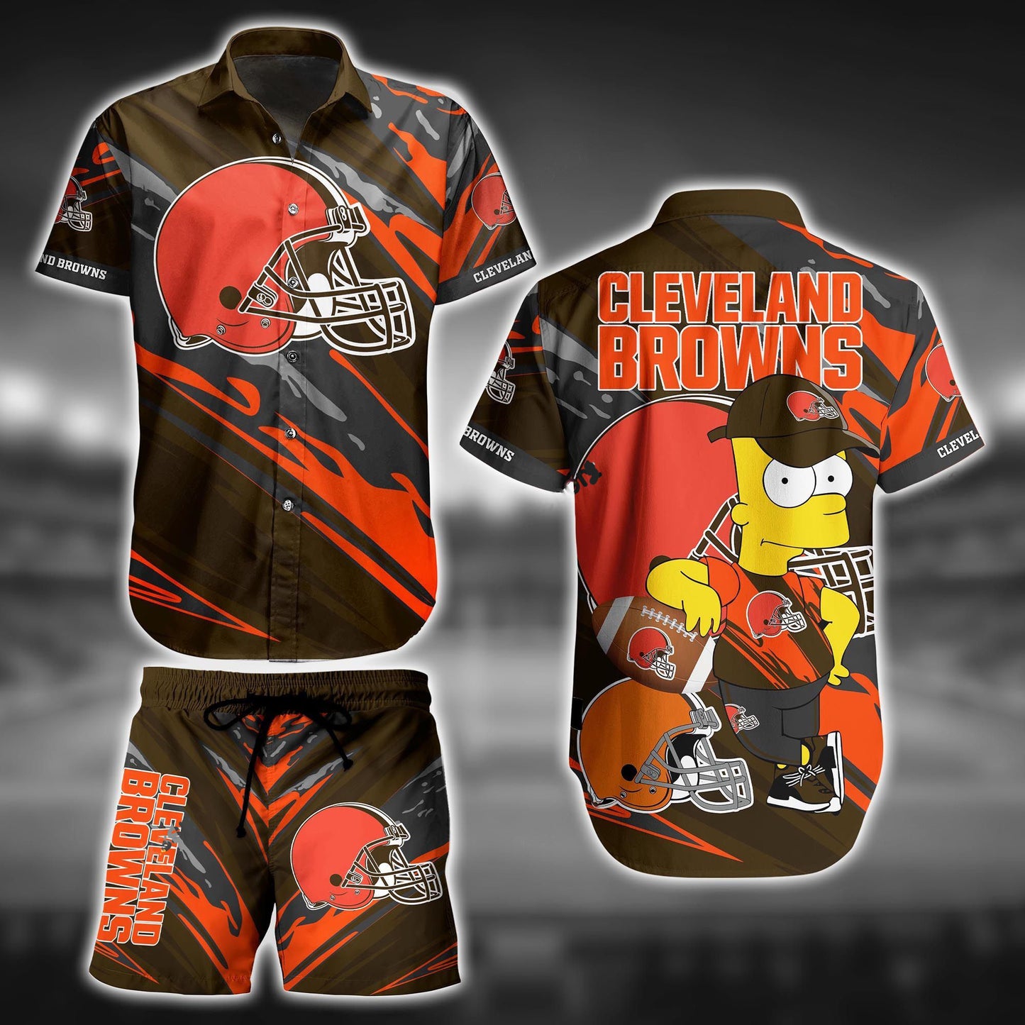 Cleveland Browns Shirt and Shorts BG196