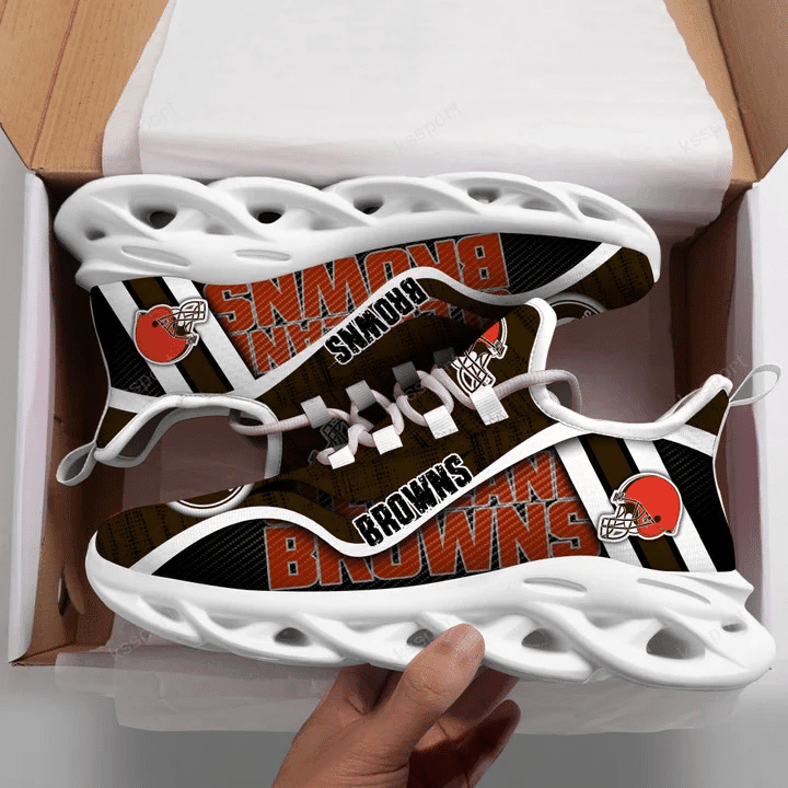 Cleveland Browns Yezy Running Sneakers BG781
