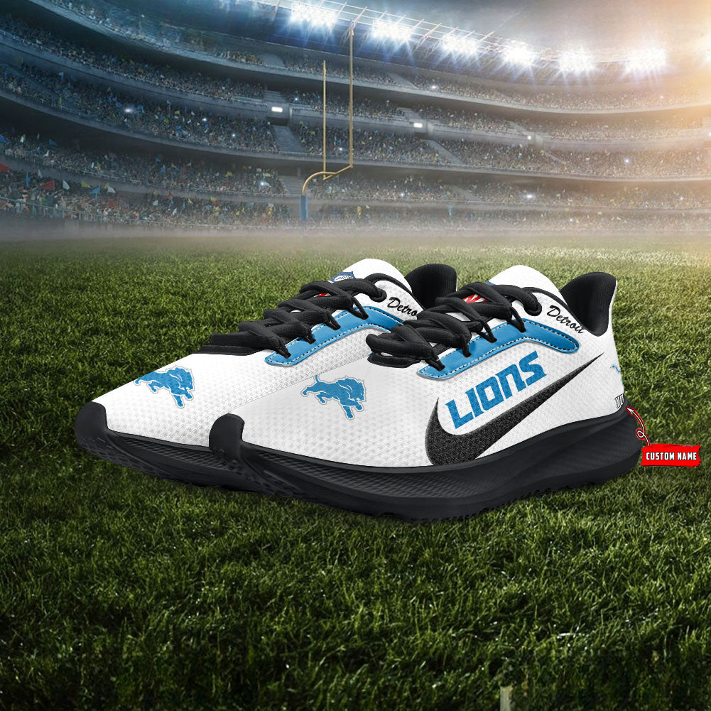 Detroit Lions Lightweight Patch Decor Running Shoes AZBTRS000011