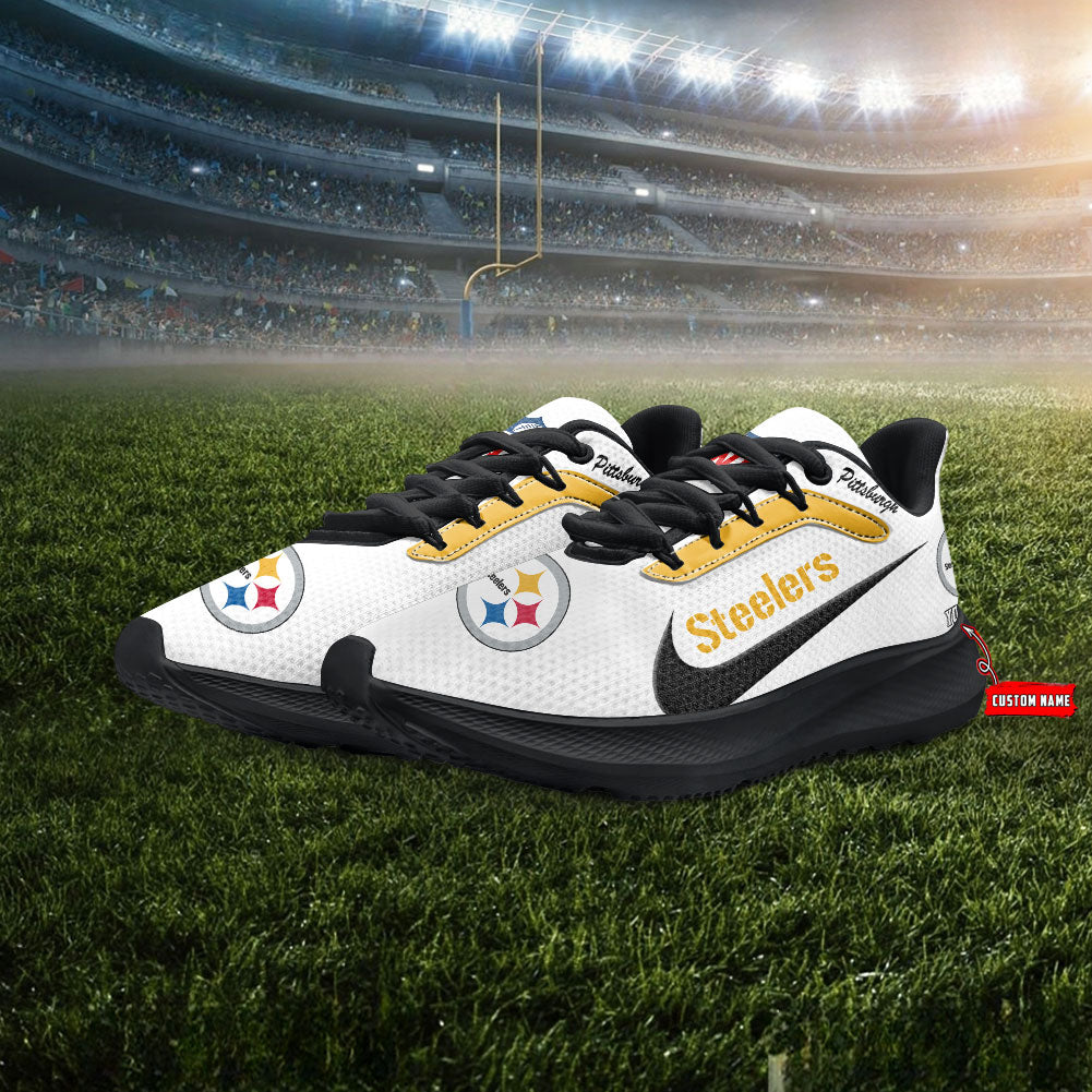 Pittsburgh Steelers Lightweight Patch Decor Running Shoes AZBTRS000027