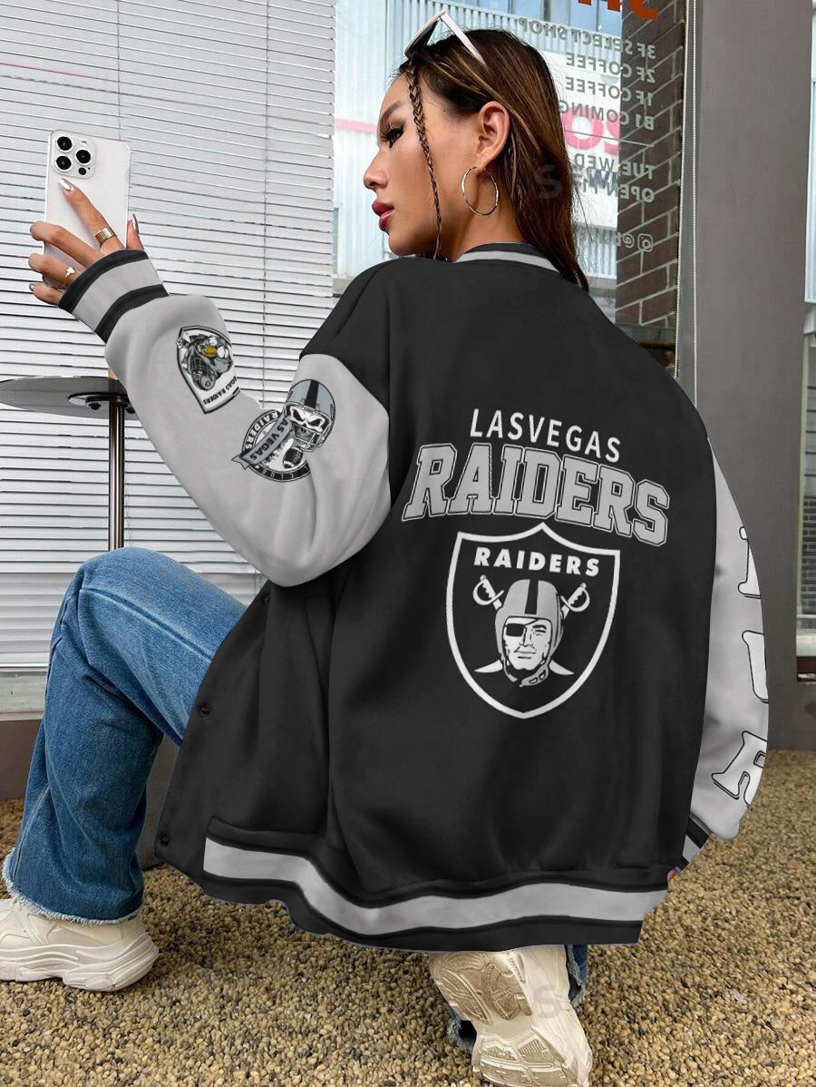 Las Vegas Raiders National Football League Varsity Jacket AZBTVJK000637