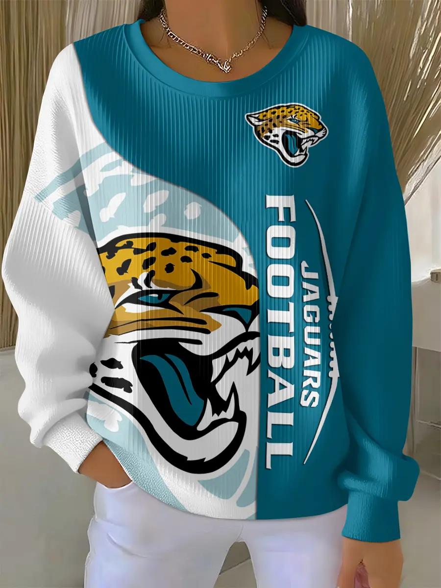 Jacksonville Jaguars Women’s Knit Sweatshirt EM22