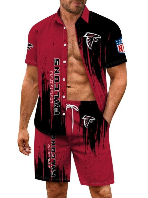 Atlanta Falcons Combo Hawaiian Shirt and Shorts AZBTHWSS000011