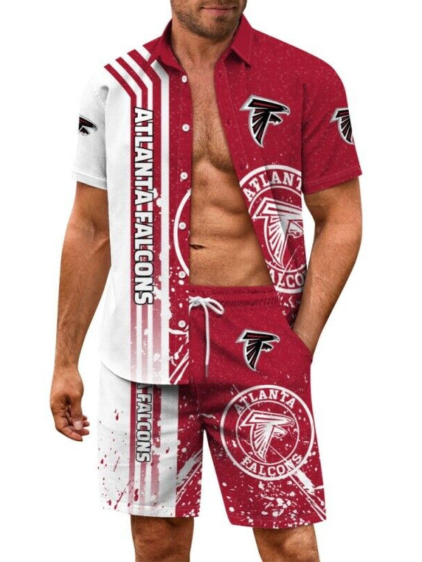 Atlanta Falcons Combo Hawaiian Shirt and Shorts AZBTHWSS000010