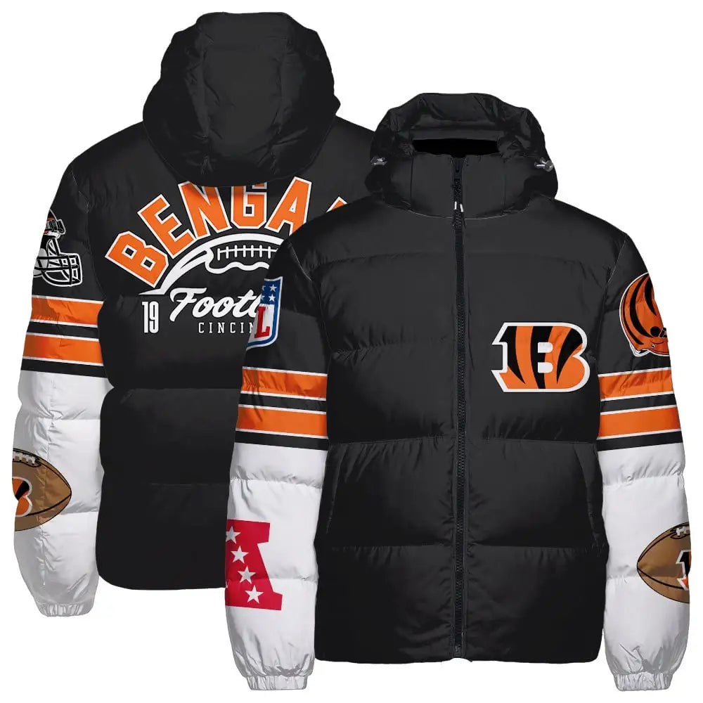 Cincinnati Bengals CozyCloud Down Jacket AZBTDWJ000444