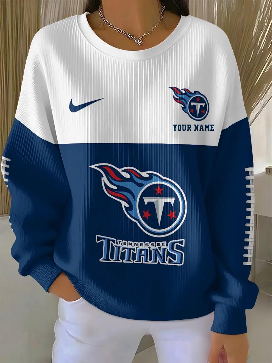 Tennessee Titans Women’s Knit Sweatshirt EM87