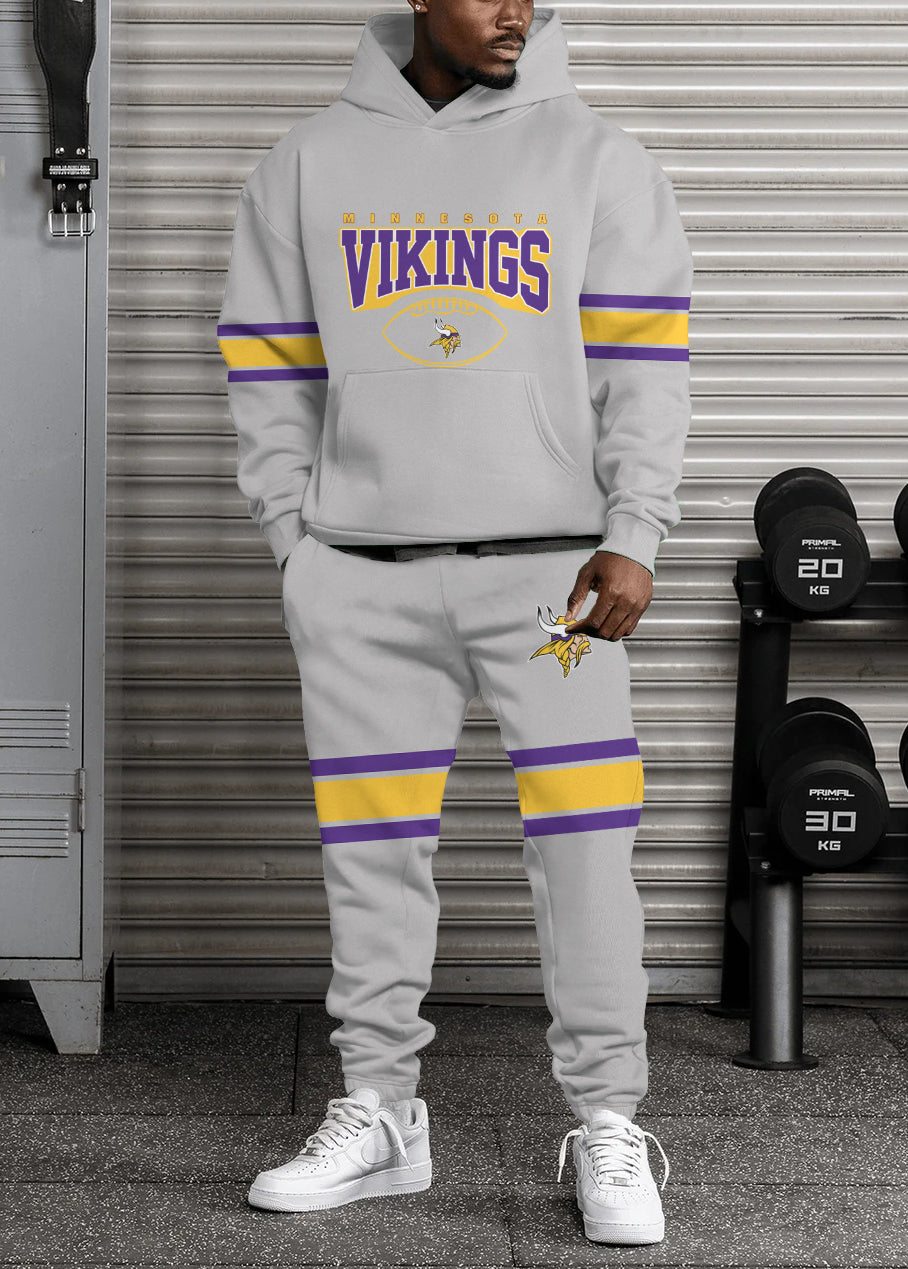 Minnesota Vikings Combo Pullover Hoodie And Sweatpants AZBTPHSP000114