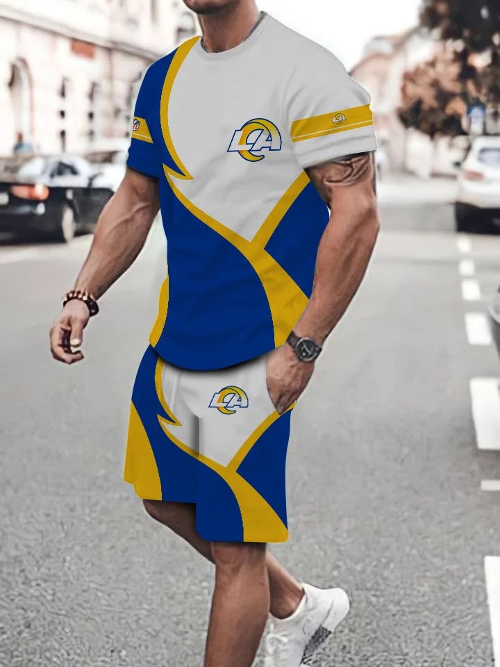 Los Angeles Rams T-shirt and Shorts AZTS561