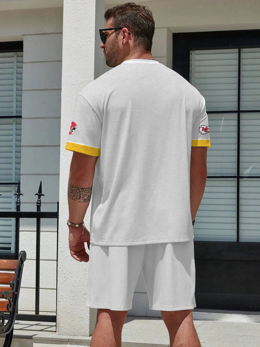 Kansas City Chiefs T-shirt and Shorts AZBTTSAS000024