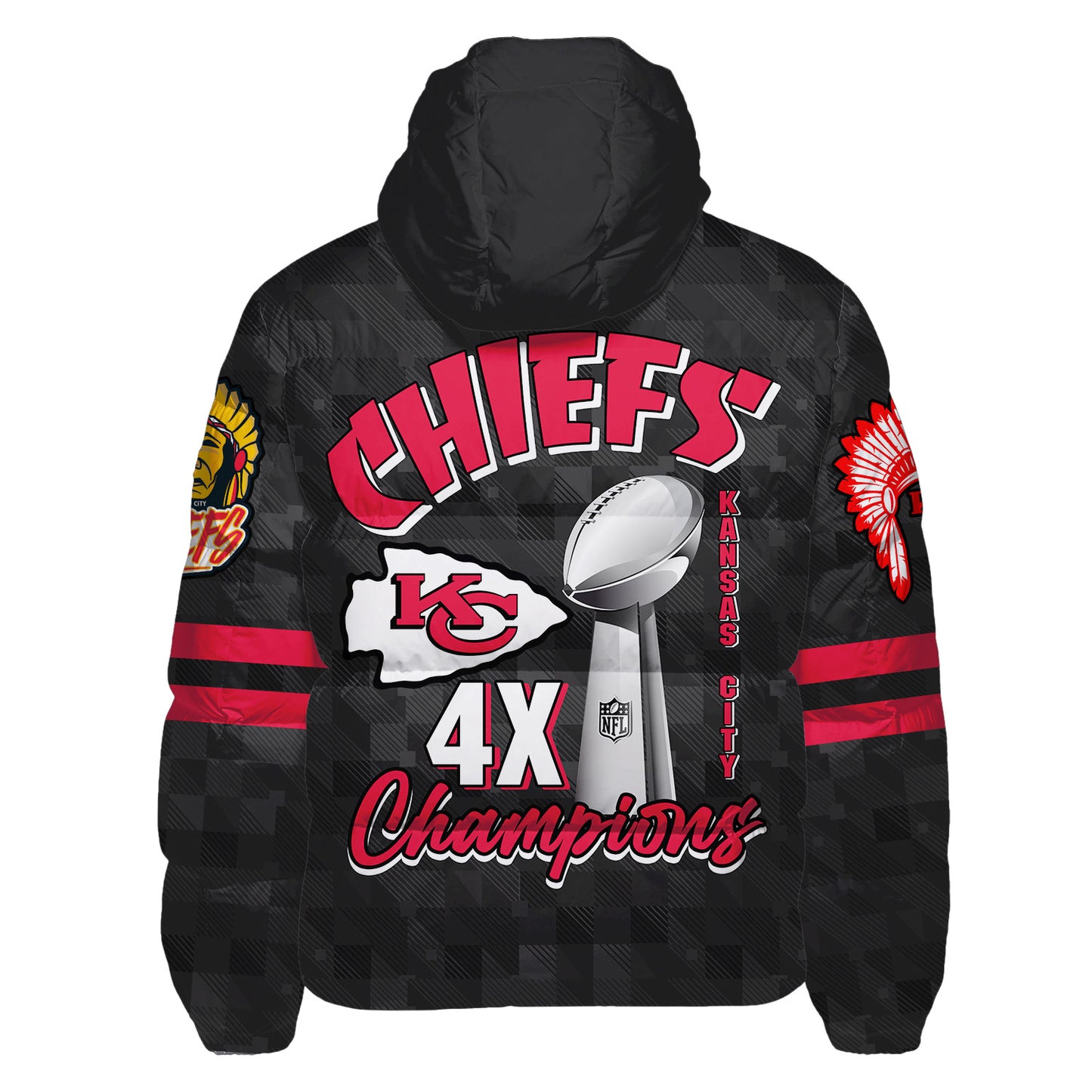Kansas City Chiefs CozyCloud Down Jacket AZBTDWJ000290