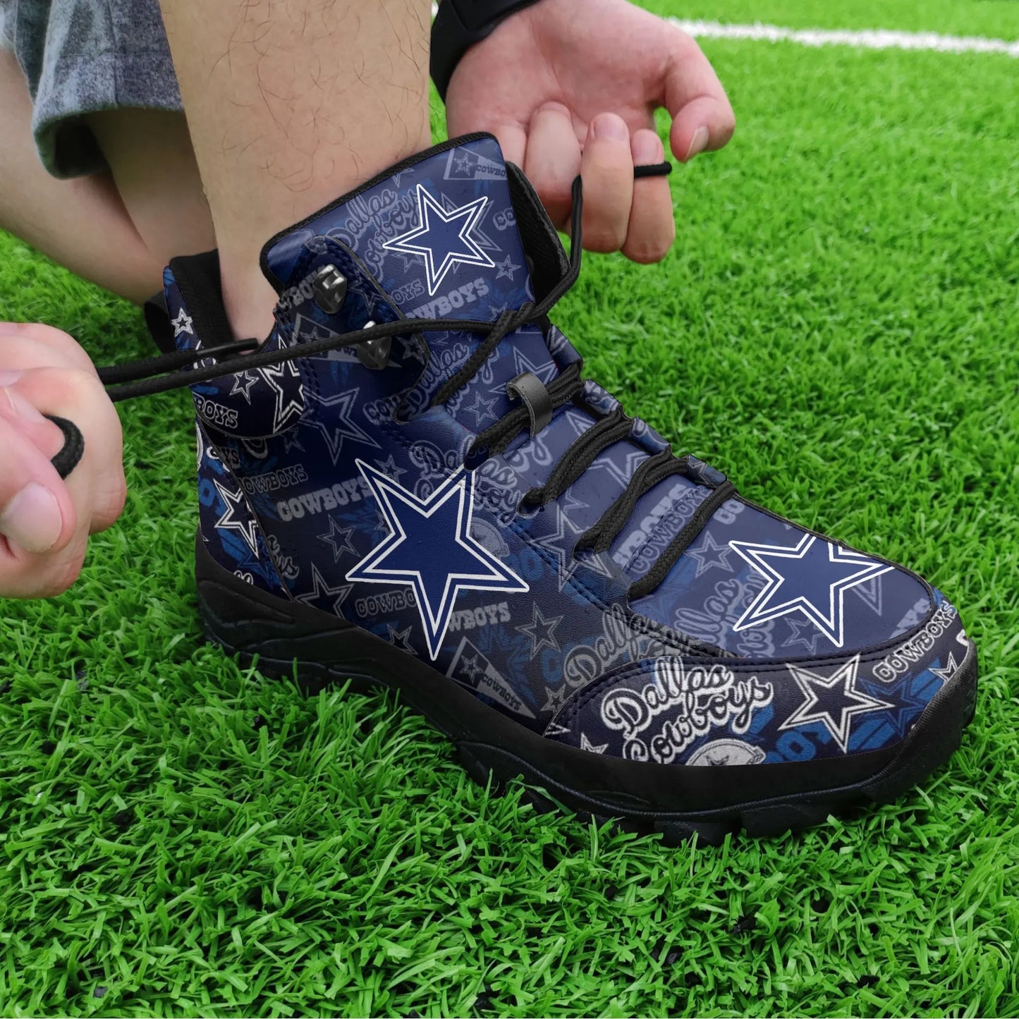 Dallas Cowboys Hiking Shoes 15