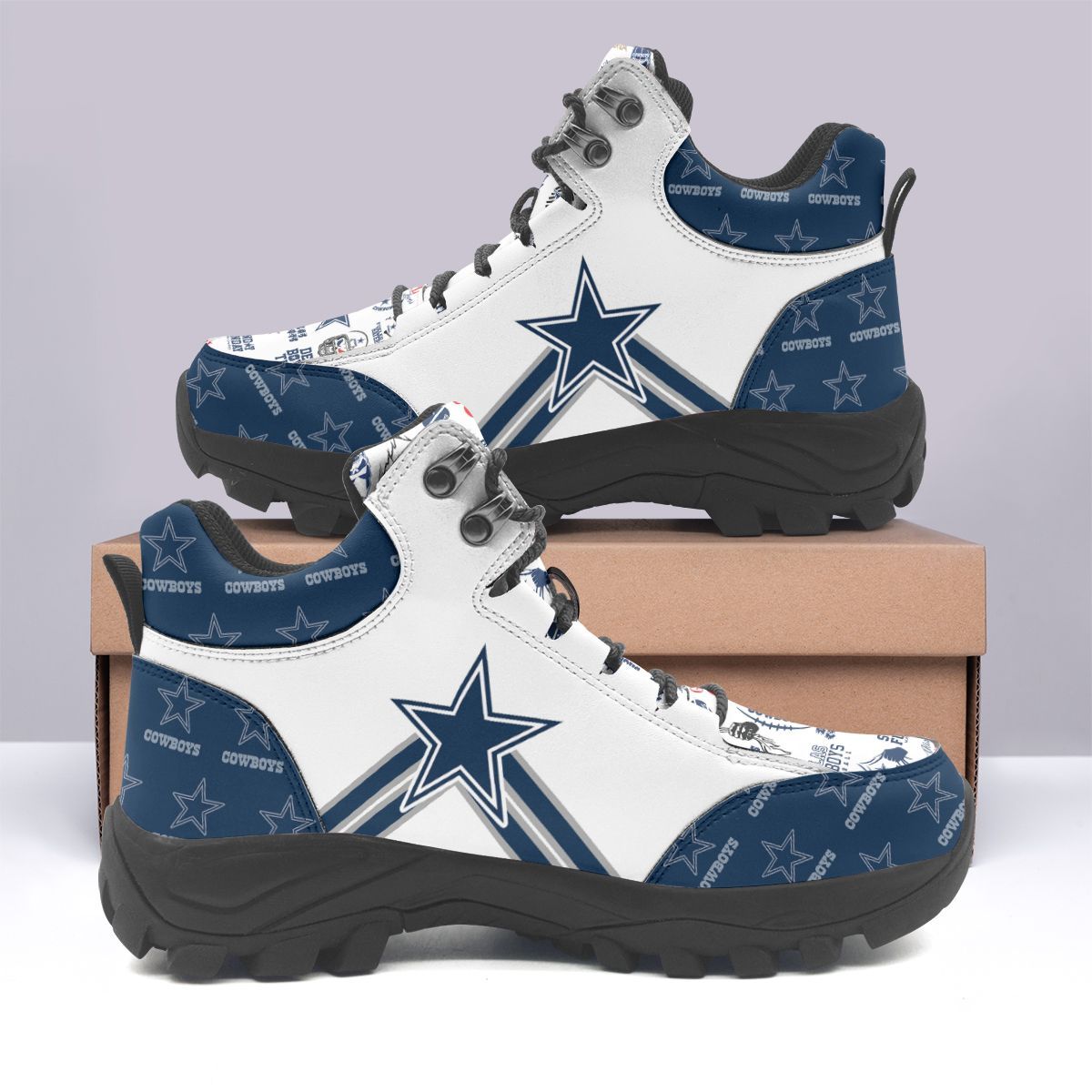 Dallas Cowboys Hiking Shoes 31