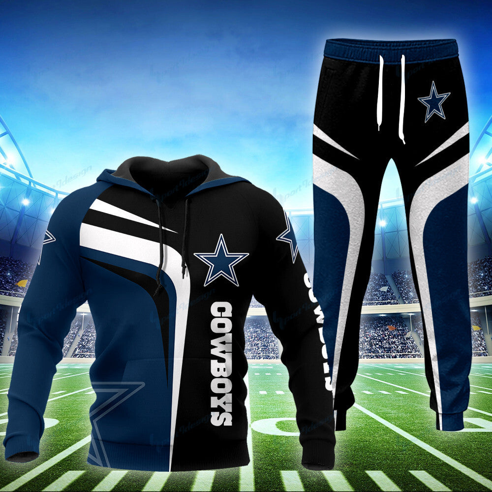 Dallas Cowboys Hoodie and Jogger Set BG845