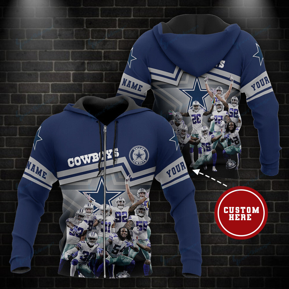 Dallas Cowboys Personalized Hoodie BG541