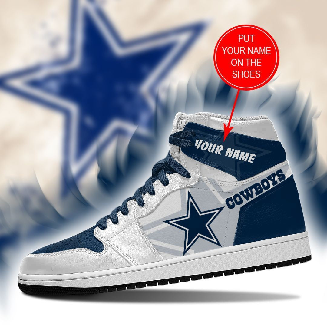 Dallas Cowboys Personalized Jshoes 069