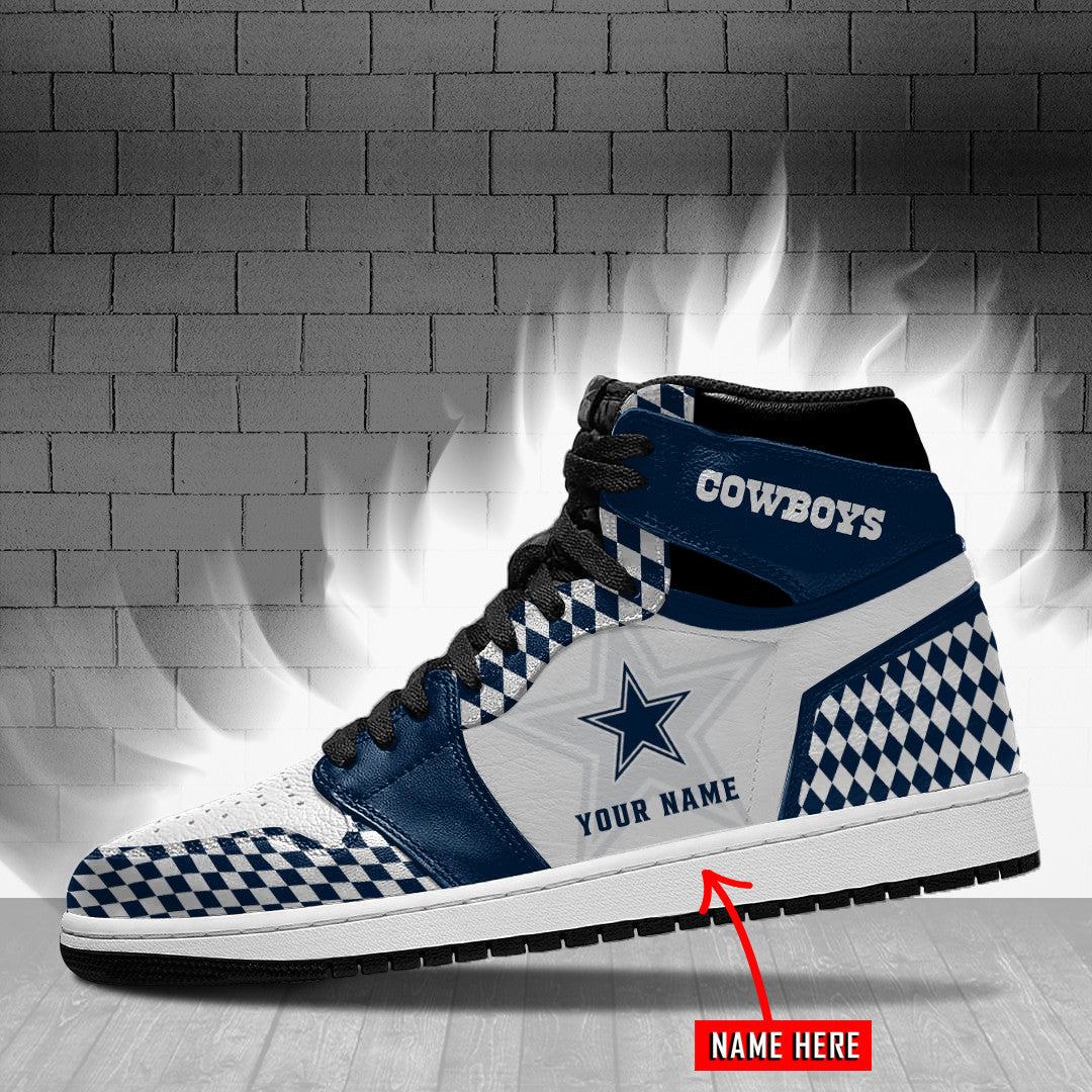 Dallas Cowboys Personalized JShoes BG009