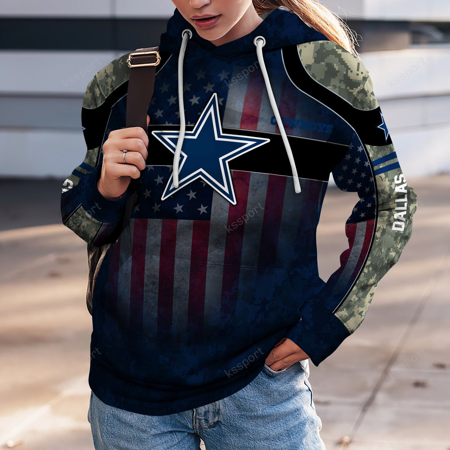 Dallas Cowboys Personalized Leggings And Hoodie BG71