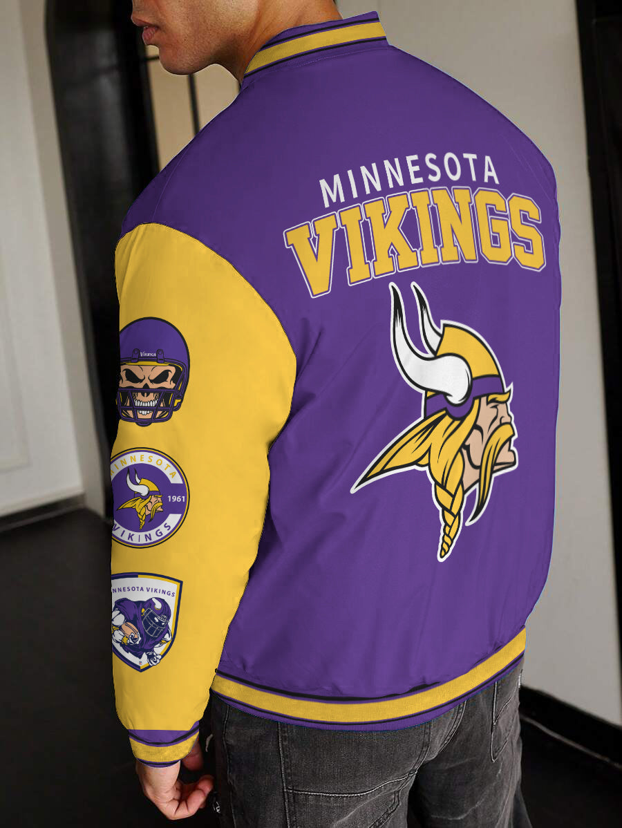Minnesota Vikings National Football League Varsity Jacket AZBTVJK000470