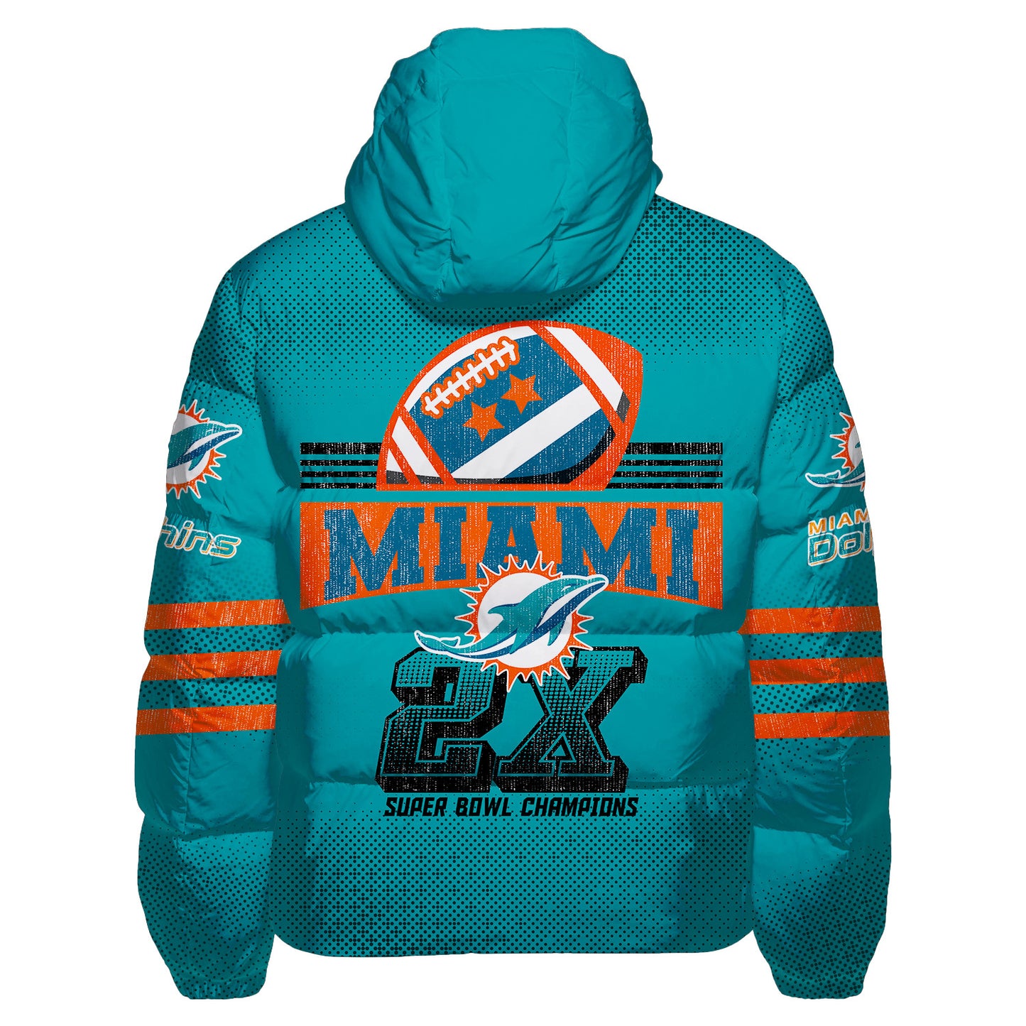 Miami Dolphins CozyCloud Down Jacket AZBTDWJ000260