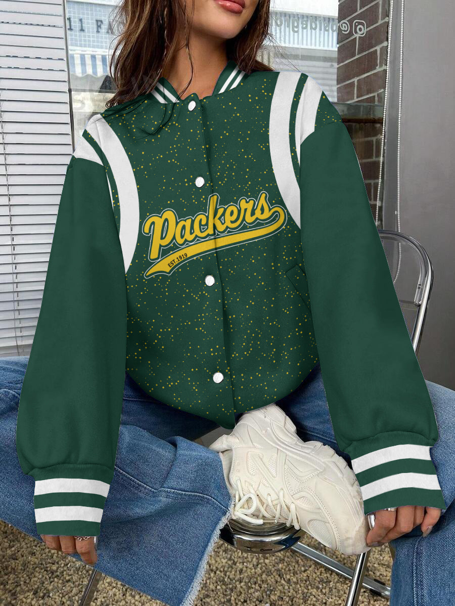 Green Bay Packers National Football League Varsity Jacket AZBTVJK000627
