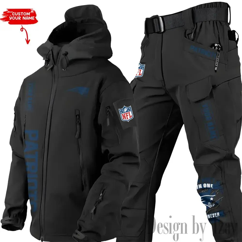 New England Patriots Outdoor Jacket and Pants 000112