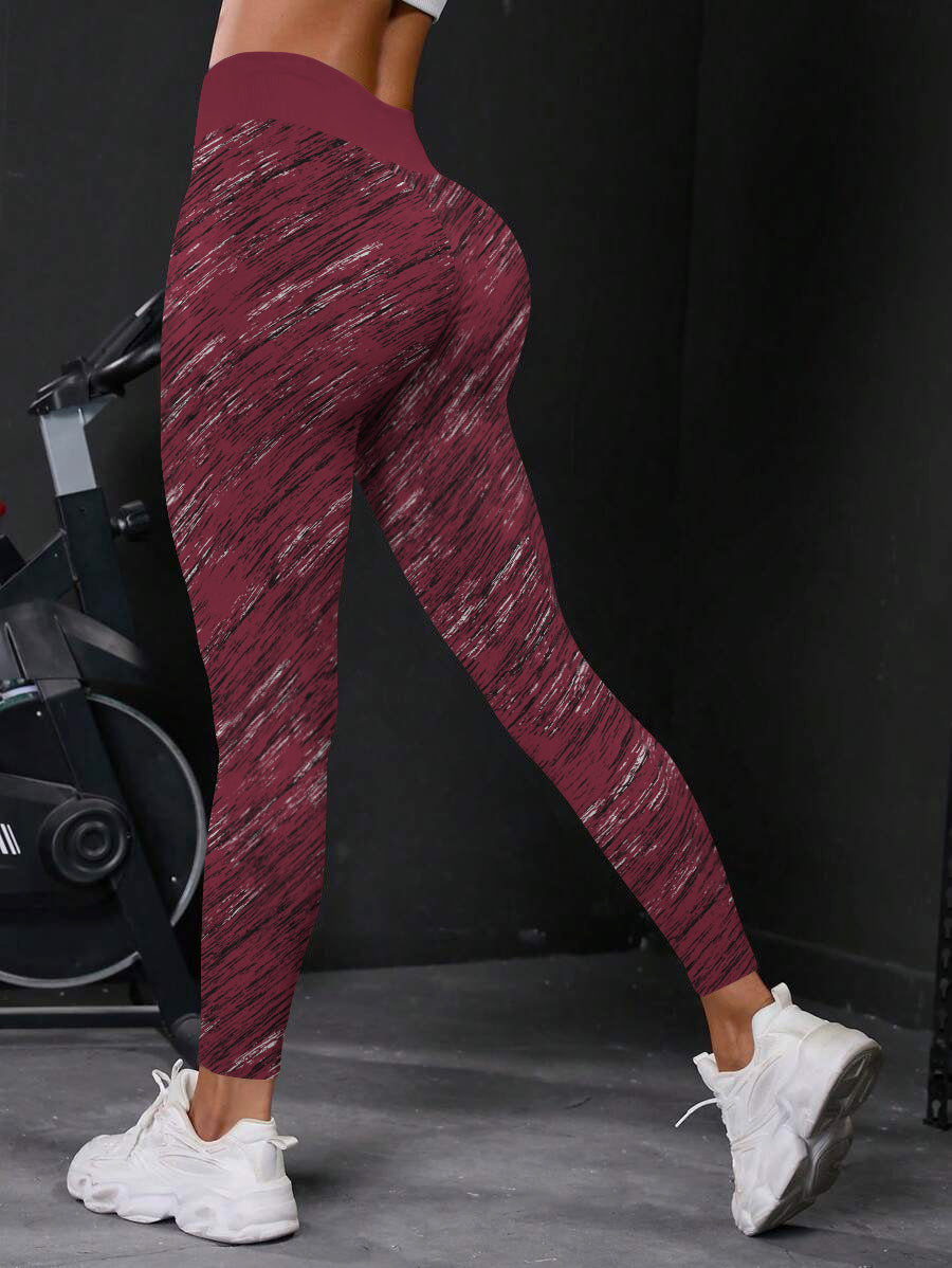 Arizona Cardinals High Waist Push Up Printed Leggings