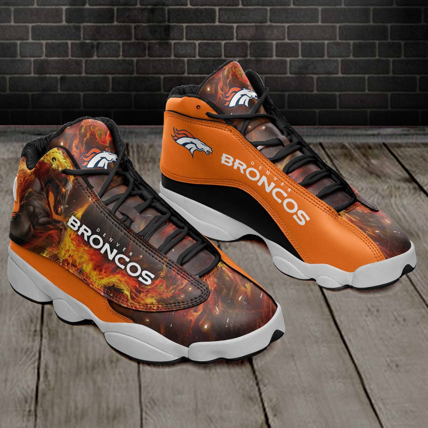 Denver Broncos Air JD13 Sneakers 319