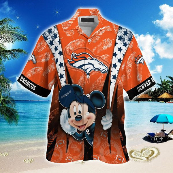 Denver Broncos Hawaiian Shirt BG399