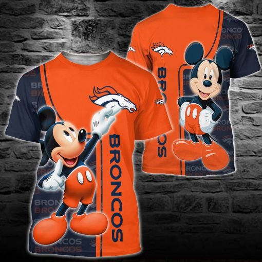 Denver Broncos Mickey All Over Printed 130