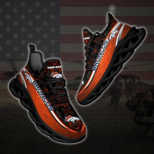 Denver Broncos Personalized Yezy Running Sneakers 92