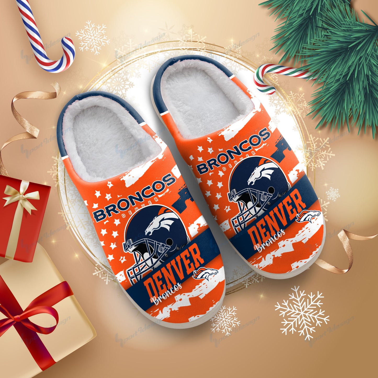 Denver Broncos Slipper BG08