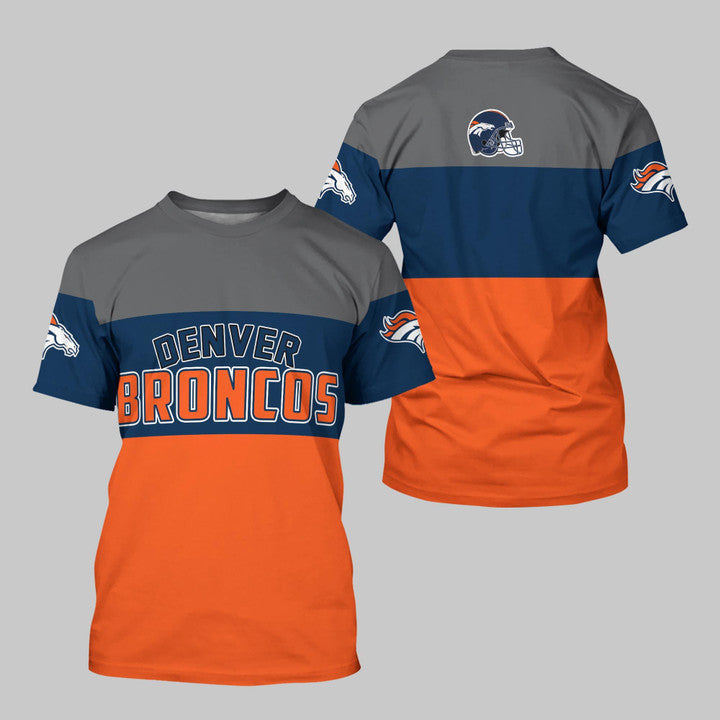 Denver Broncos T-shirt Extreme 3D