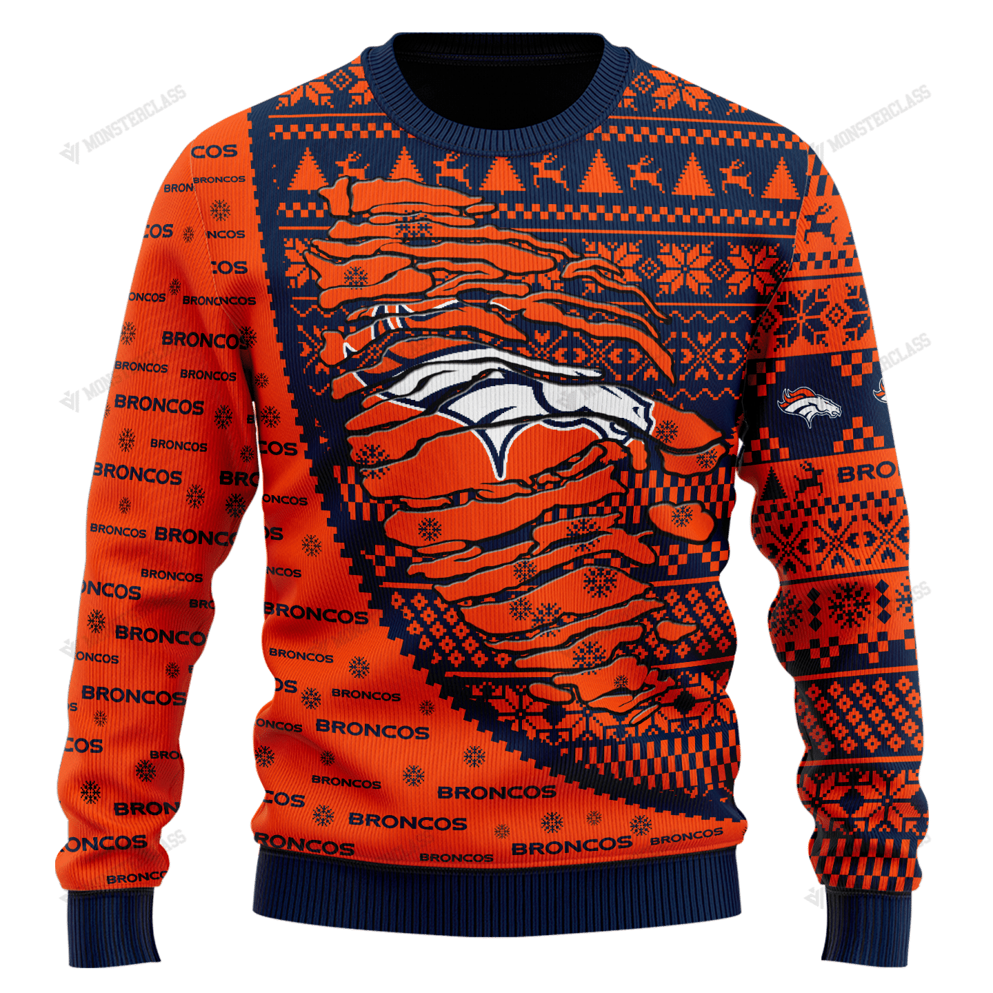 Denver Broncos Woolen Sweater 124