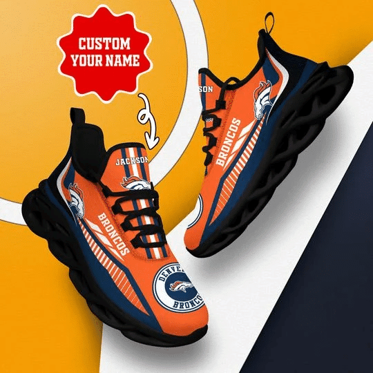 Denver Broncos Yezy Running Sneakers 434