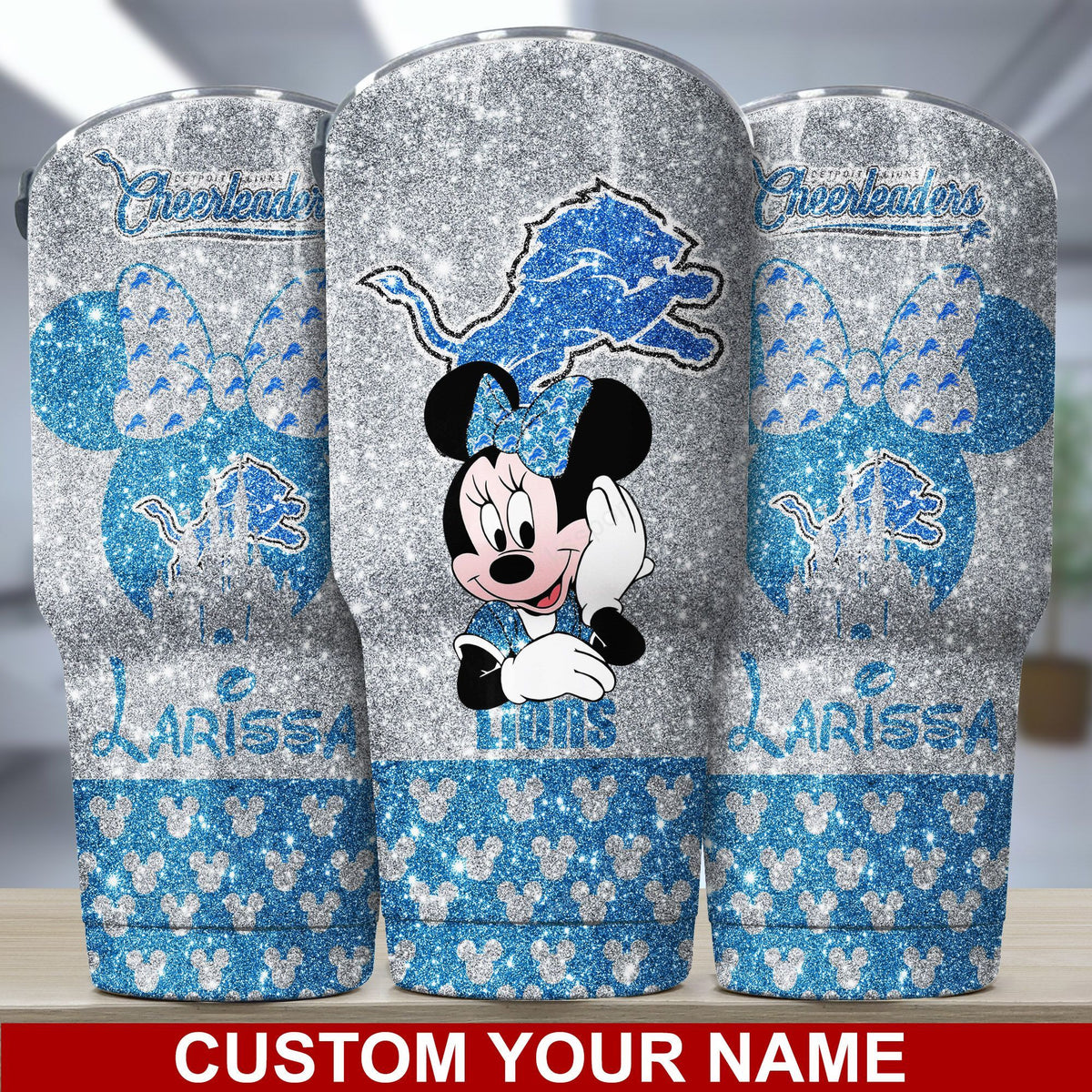 Detroit Lions Personalized Tumbler BG384