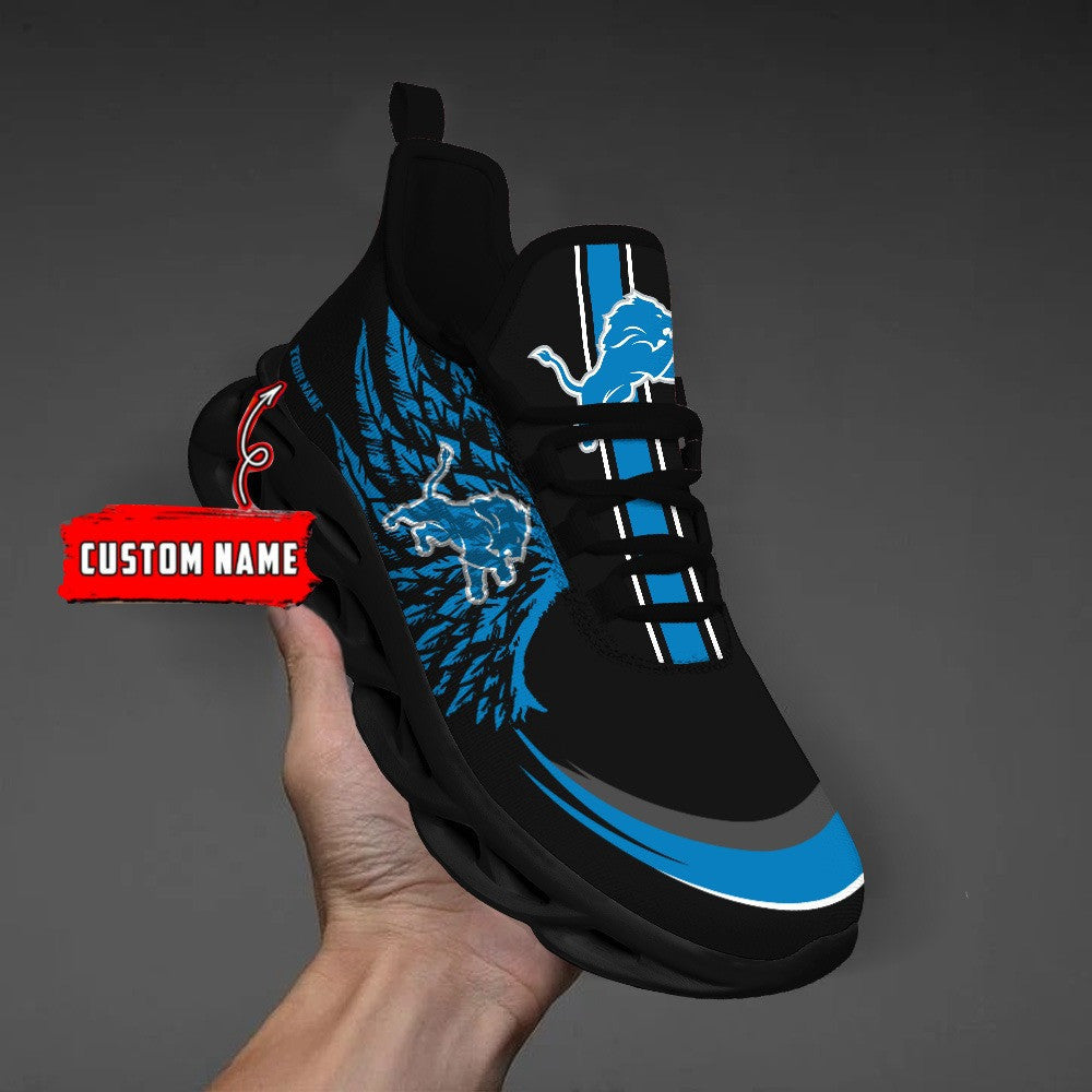 Detroit Lions Personalized Yezy Running Sneakers BB664