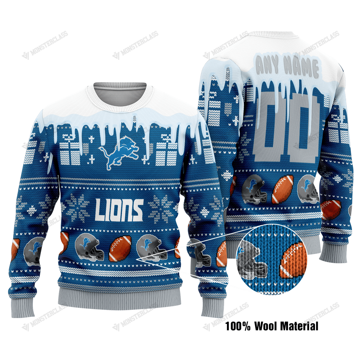 Detroit Lions Woolen Sweater 170