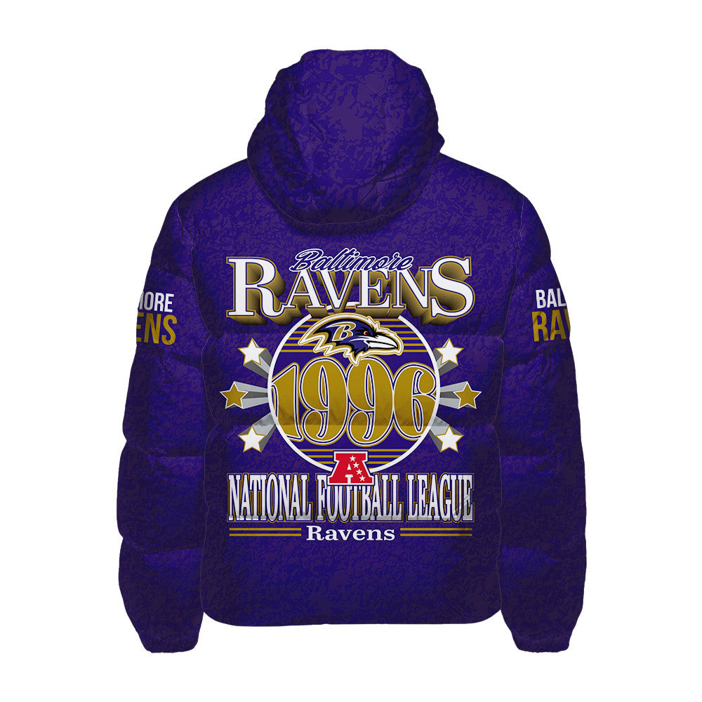 Baltimore Ravens CozyCloud Down Jacket AZBTDWJ000078