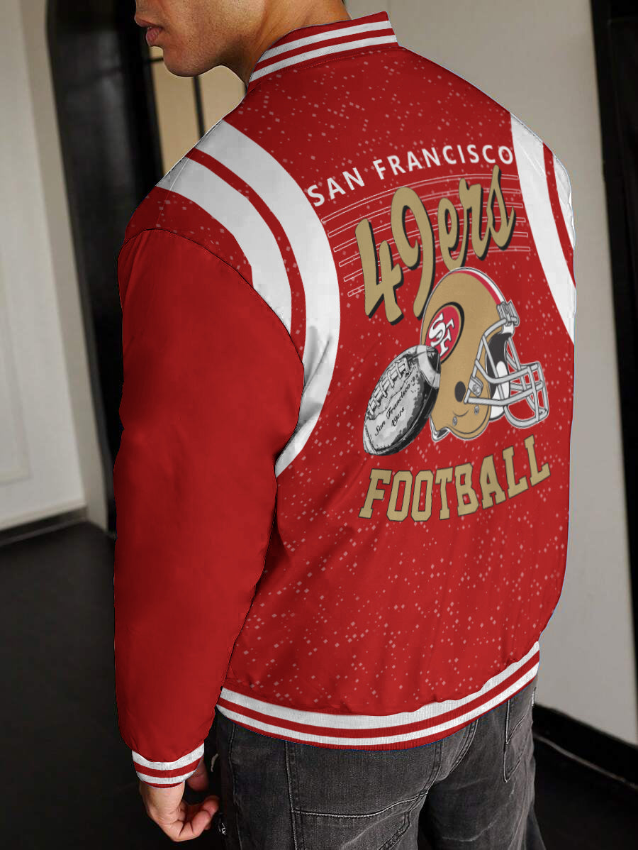 San Francisco 49ers National Football League Varsity Jacket AZBTVJK000517
