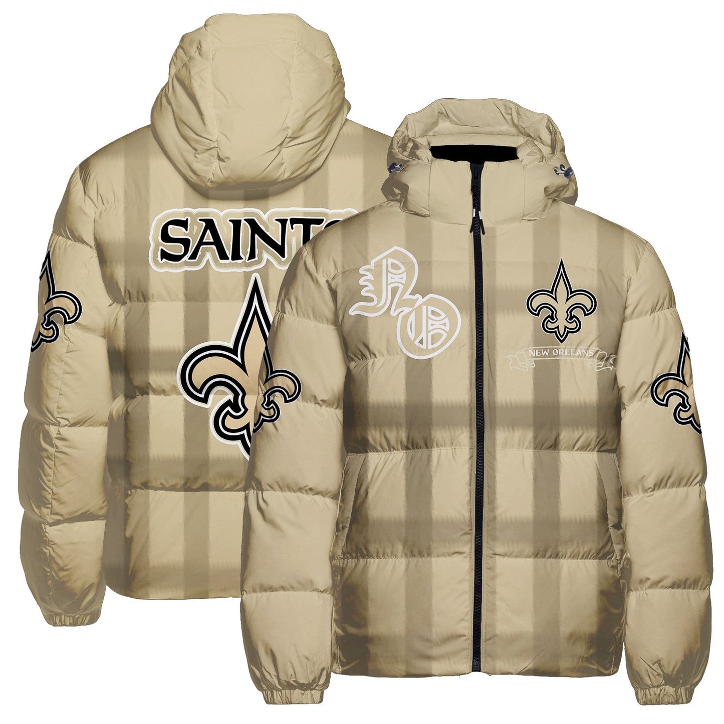 New Orleans Saints CozyCloud Down Jacket AZBTDWJ000342