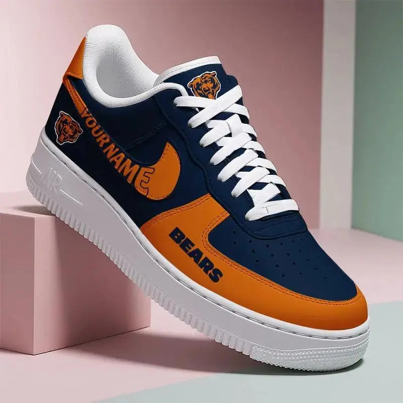 Chicago Bears New Personalized AF1-1 Sneakers 2025 AZBTAF1N000006