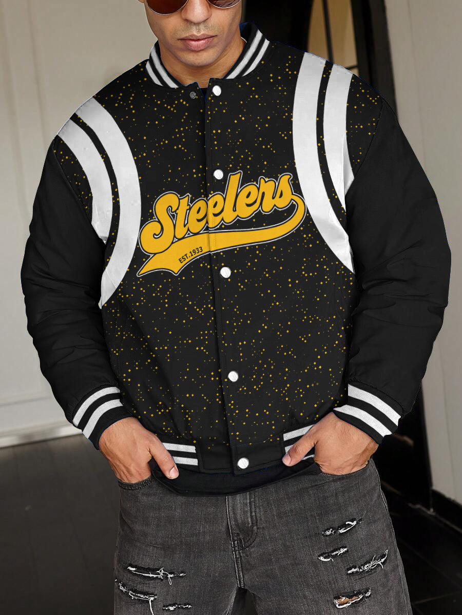 Pittsburgh Steelers National Football League Varsity Jacket AZBTVJK000479