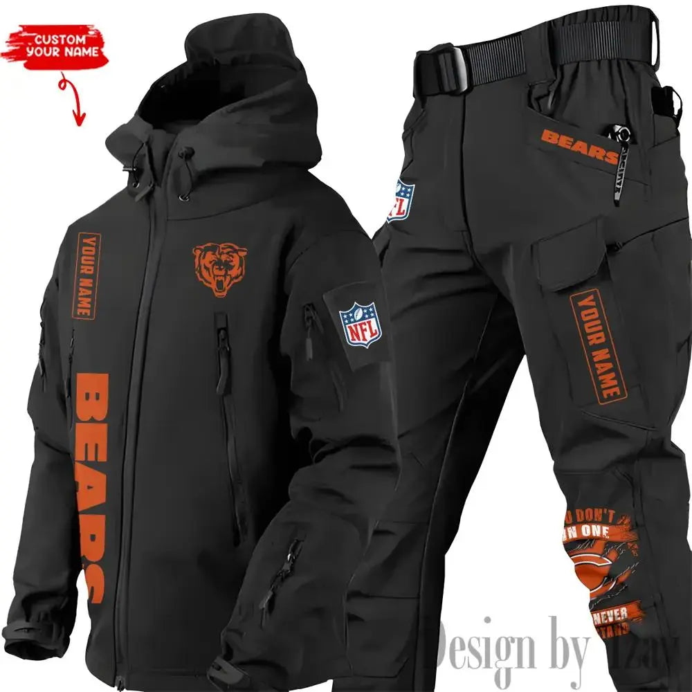 Chicago Bears Outdoor Jacket and Pants 000133