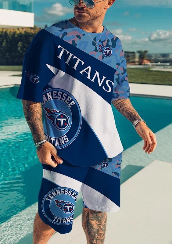 Tennessee Titans T-shirt and Shorts AZTS615
